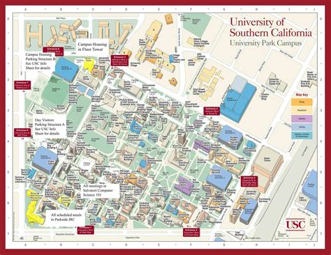 usc los angeles campus|usc map of campus.